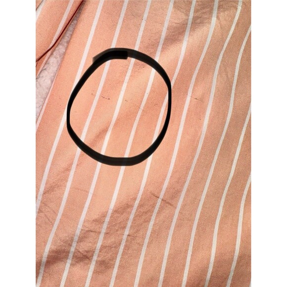 Ralph Lauren Purple Label Peach &  White Striped Button Up Shirt Sz 16 1/2 *READ - Picture 9 of 9